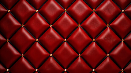 red and black diamond pattern embossed leather pattern with gold diamond detail, puffy foam leather for purse.
