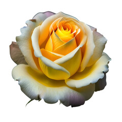3d beautiful white rose Ai generated
