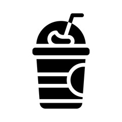 beverage glyph icon
