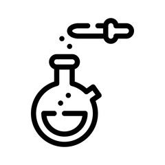 experiment line icon