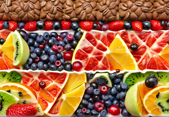 Close-up of Fruit Tray on Table