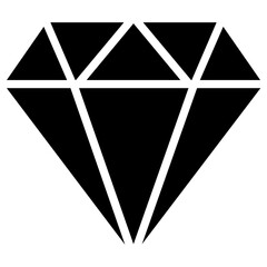 diamond icon, vector illustration, simple design, best used for web, banner or presentation