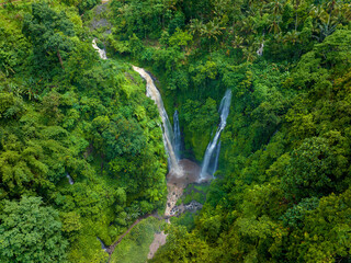 Fiji Waterfall in Bali Island, Indonesia