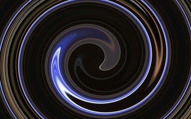 Abstract background with spiral light patterns.