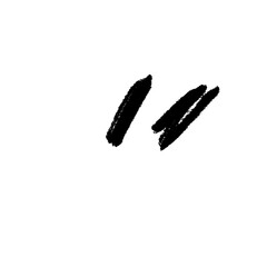 hand drawn sketch of a mark