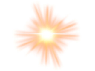 abstract sun light element