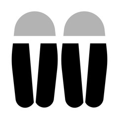 Fototapeta premium Keeper Pads Duotone Icon