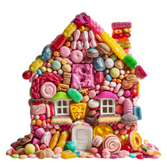 Candy House, A Delicious Edible Home Built Entirely From Delectable Sweets and Candies