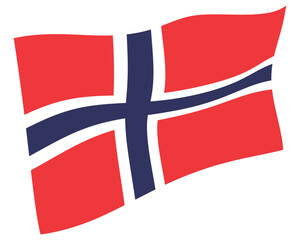 ノルウェー　国　旗　世界　アイコン