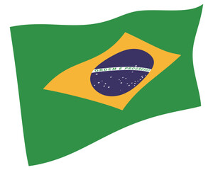 ブラジル　国　旗　世界　アイコン