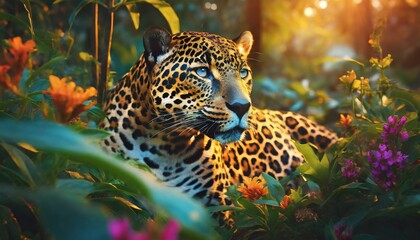Jaguar Close-up Shot