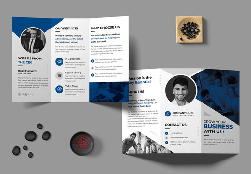 Creative Trifold Brochure Template