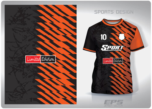 Vector sports shirt background image.Color salad under the iron plate pattern design, illustration, textile background for sports t-shirt, football jersey shirt.eps