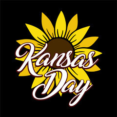Happy Kansas Day United States of America