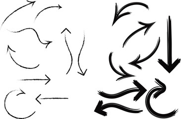 black and white icons