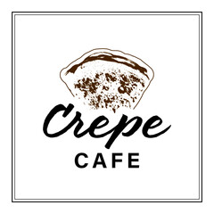 クレープのイラスト素材です。ロゴやパッケージなどにオススメです。