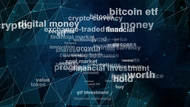 Spot bitcoin etf investment offers new opportunity to enter cryptocurrency market. With connected lines to digital finance it smart strategy for financial industry growth and future success