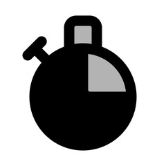 Timer Duotone Icon