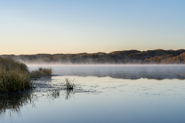 morning lake