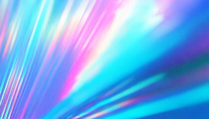 Blurred Abstract Holographic Background
