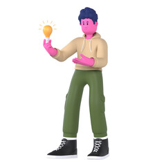  Student Boy Idea Education University