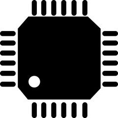Electronic chip vector icon. Circuit board isolated on transparent background. Trendy Filled Flat style symbol for mobile apps and website design. Premium pack of icon Chip of credit card icon.