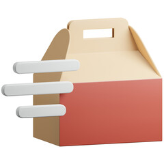 Fast Food Delivery Icon