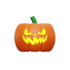 pumpkin halloween accessories 3D Icon
