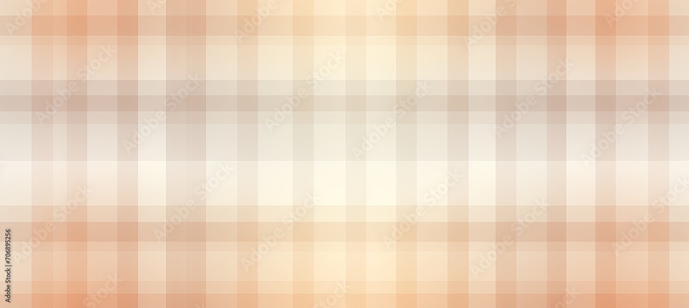 Poster checkered background pattern with peach fuzz squares for a gentle and soothing appearance