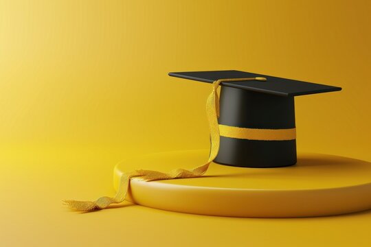 graduation poster template with large copy space for text