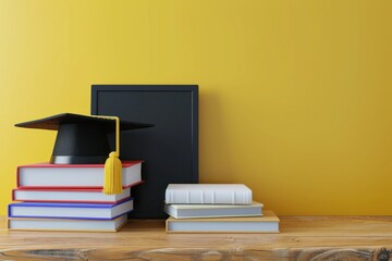 education poster template with large copy space for text