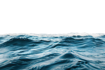 Ocean surface, cut out - stock png.