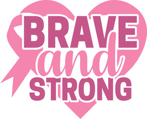 Brave and strong T-shirt, Red Ribbon, Heart Disease Cut Files, Wishing For A Cure, I wear Red shirt, Heart Health Awareness, Stronger Than Storm Wear Red Rainbow, Cut File For Cricut Silhouette