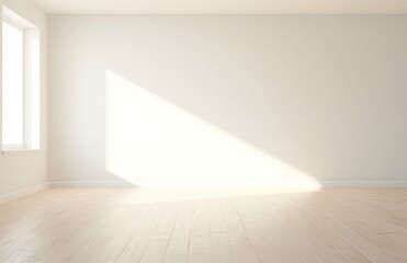 white wall in empty room
