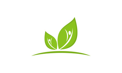 green leaf icon