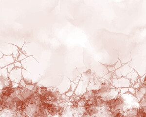 Abstract splashed watercolor background. Design for your cover, date, postcard, banner, logo.