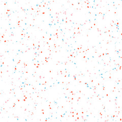 An abstract cut out transparent confetti particle texture design element.