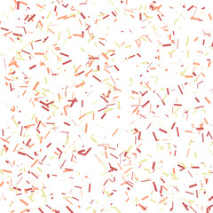 An abstract cut out transparent confetti particle texture design element.