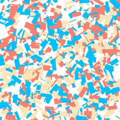 An abstract cut out transparent confetti particle texture design element.