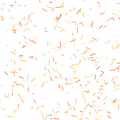 An abstract cut out transparent confetti particle texture design element.