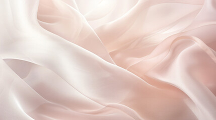 Pearlescent organza material - obrazy, fototapety, plakaty