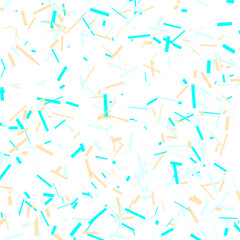 An abstract cut out transparent confetti particle texture design element.