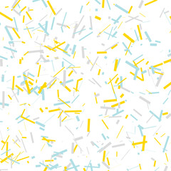 An abstract cut out transparent confetti particle texture design element.