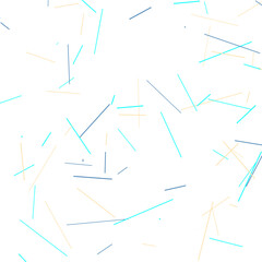 An abstract cut out transparent confetti particle texture design element.