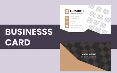 Creative modern name card and business card,Simple,Minimalist,Colorful,double sided business card template modern and clean style