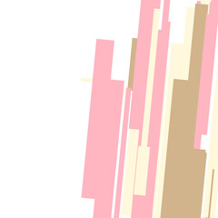 An abstract cut out transparent retro funky line pattern design element.