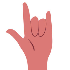 Valentine day love red pink heart hand symbol