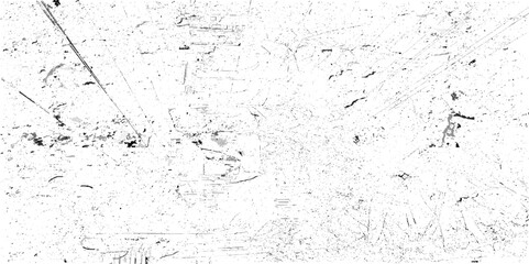 Black grainy texture isolated on white background. Dust overlay. Dark noise granules. illustration, Dust and Scratched Textured Backgrounds.