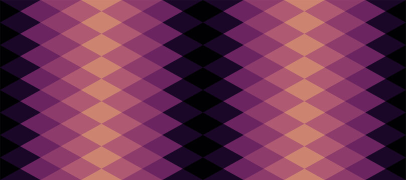 dark pink argyle squares pattern design background