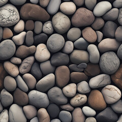 Fototapeta na wymiar Realistic Seamless Stone Pattern
